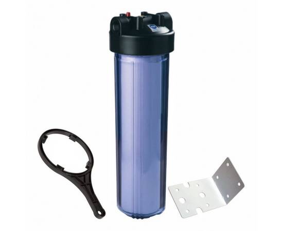 20" BB фильтр-комплект для холодной воды, тип 898, вход/выход - 1", прозрачный