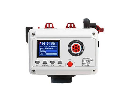 Умягчение + фильтрация по расходу, 2,5 куб/час, вход/выход - 1,5", автомат, Canature