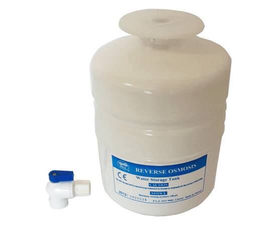 Накопительный бак металлический, объем 0,8 л